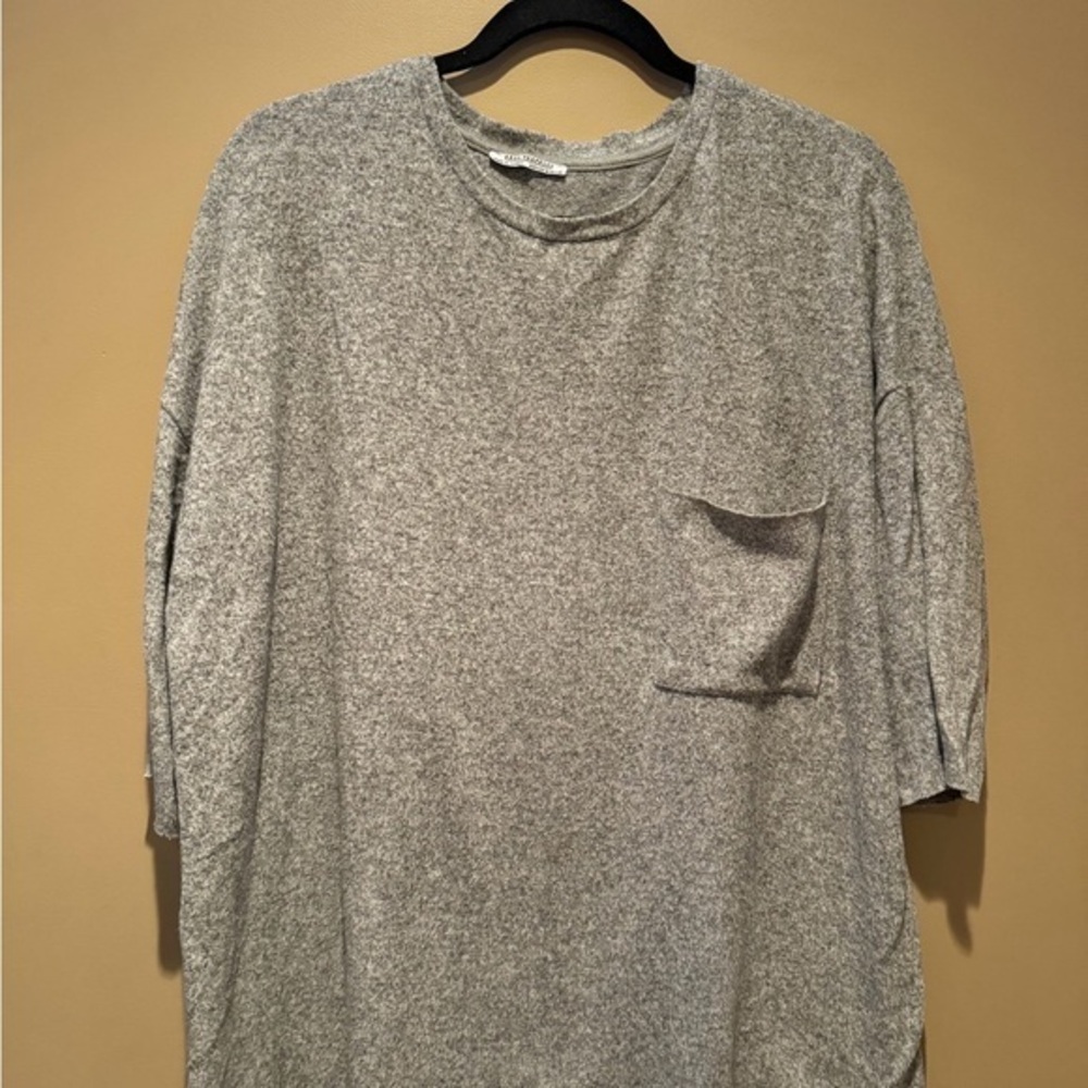 Zara Gray Knit Sweater